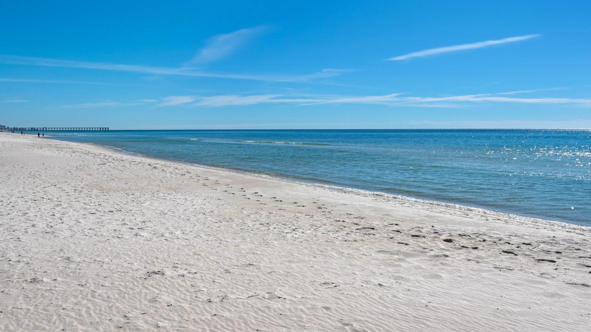 Parking Included-Beachfront 2Bd Ocean Villa! Gorgeous Amenities, Private Complex Panama City Beach Exteriér fotografie