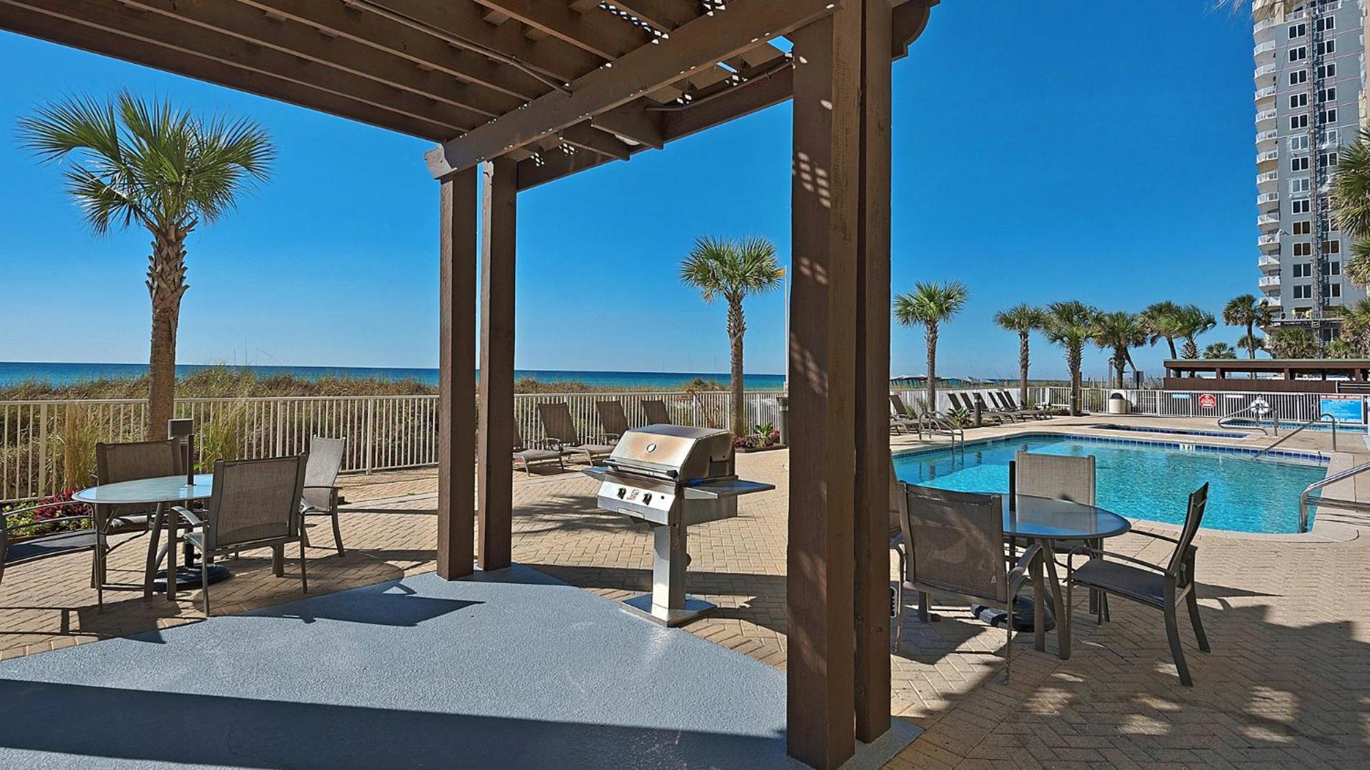 Parking Included-Beachfront 2Bd Ocean Villa! Gorgeous Amenities, Private Complex Panama City Beach Exteriér fotografie