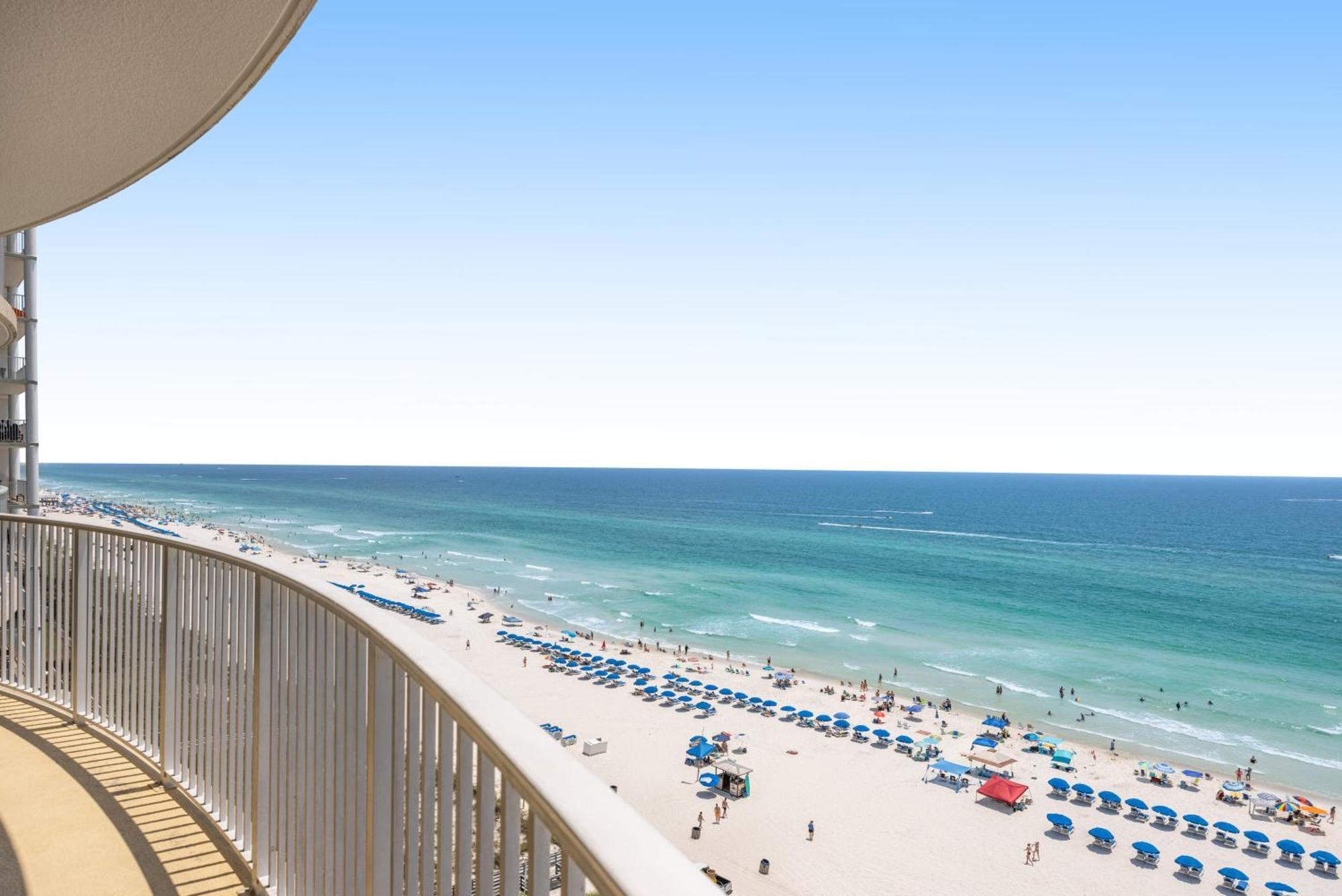 Parking Included-Beachfront 2Bd Ocean Villa! Gorgeous Amenities, Private Complex Panama City Beach Exteriér fotografie