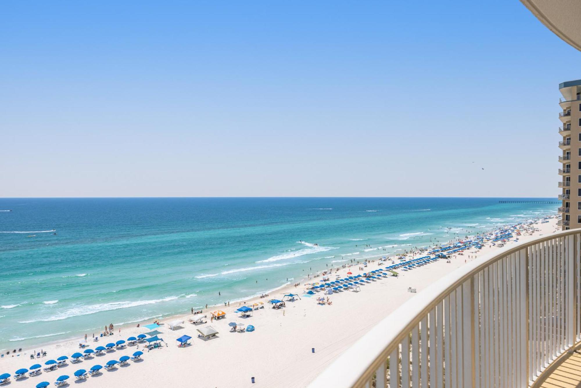 Parking Included-Beachfront 2Bd Ocean Villa! Gorgeous Amenities, Private Complex Panama City Beach Exteriér fotografie