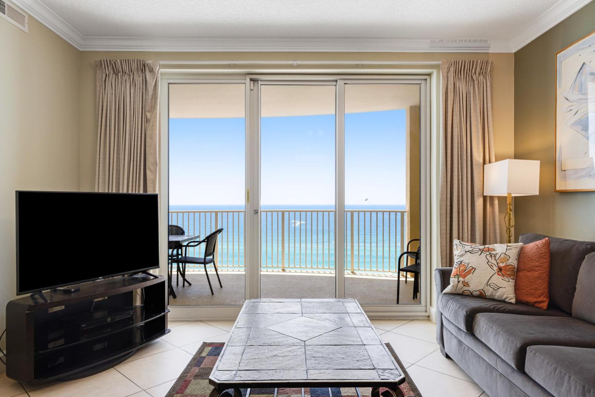 Parking Included-Beachfront 2Bd Ocean Villa! Gorgeous Amenities, Private Complex Panama City Beach Exteriér fotografie
