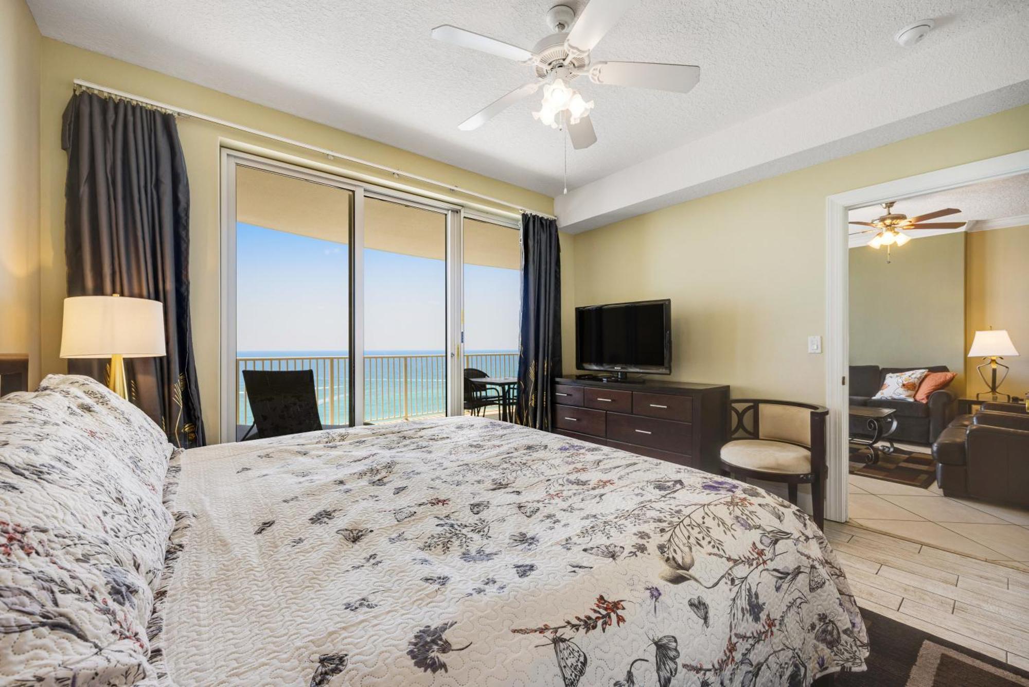 Parking Included-Beachfront 2Bd Ocean Villa! Gorgeous Amenities, Private Complex Panama City Beach Exteriér fotografie