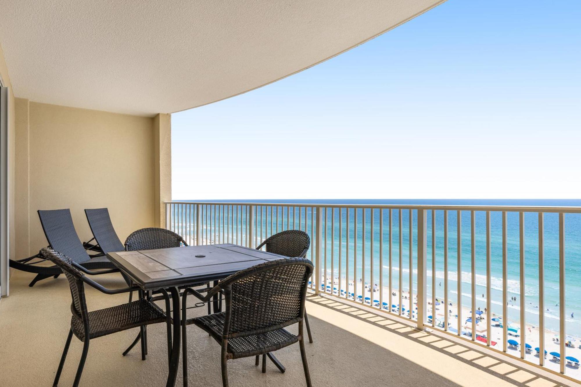 Parking Included-Beachfront 2Bd Ocean Villa! Gorgeous Amenities, Private Complex Panama City Beach Exteriér fotografie
